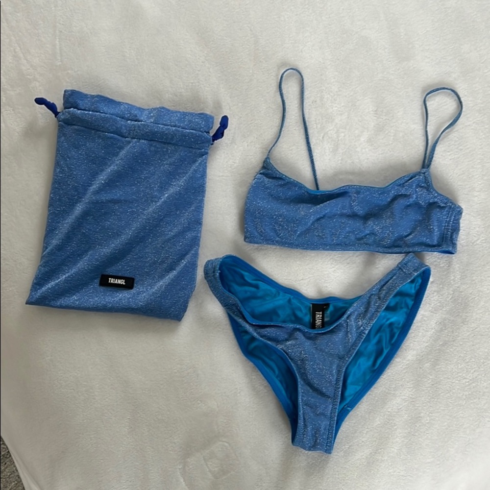 Triangl Mica Marina Sparkle Bikini Set S/M